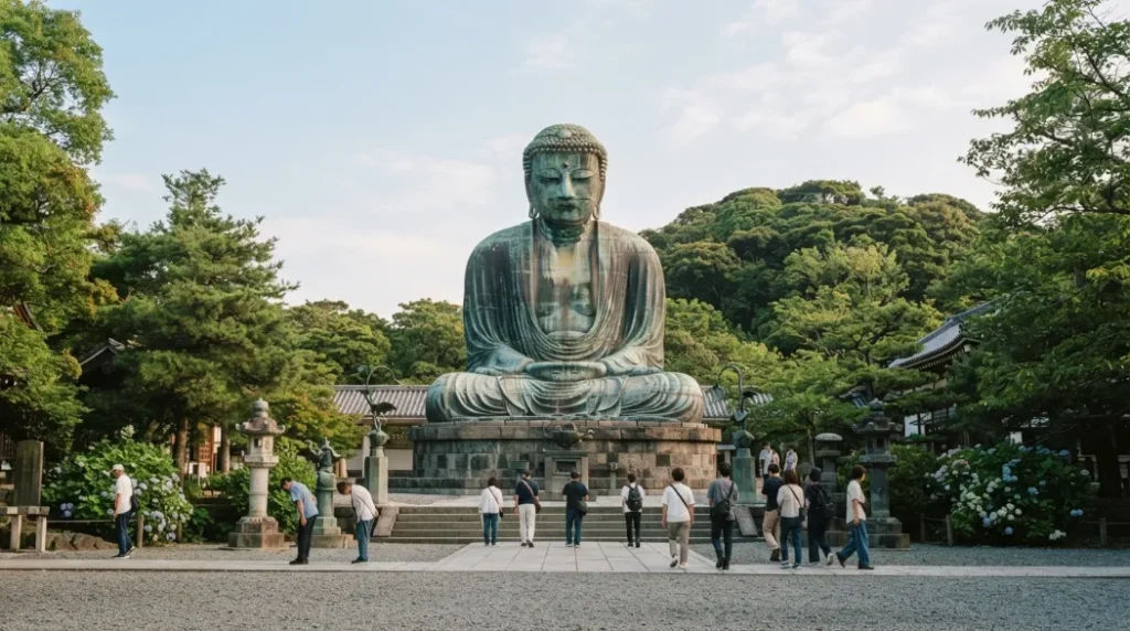 Gran Buda de Kamakura en el templo Kotoku-in