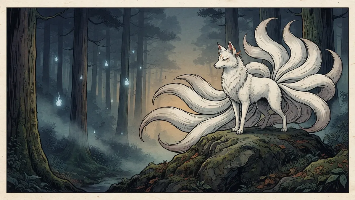 Kitsune: el zorro mágico del folclore japonés y su significado